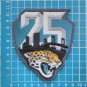 Football NFL Jacksonville Jaguars 25th anniversary 3.7"(9.5cm) patch sew on