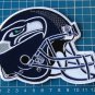 SEATTLE SEAHAWKS HELMET NFL FOOTBALL SUPERBOWL  5" PATCH JERSEY SEW EMBROIDERED