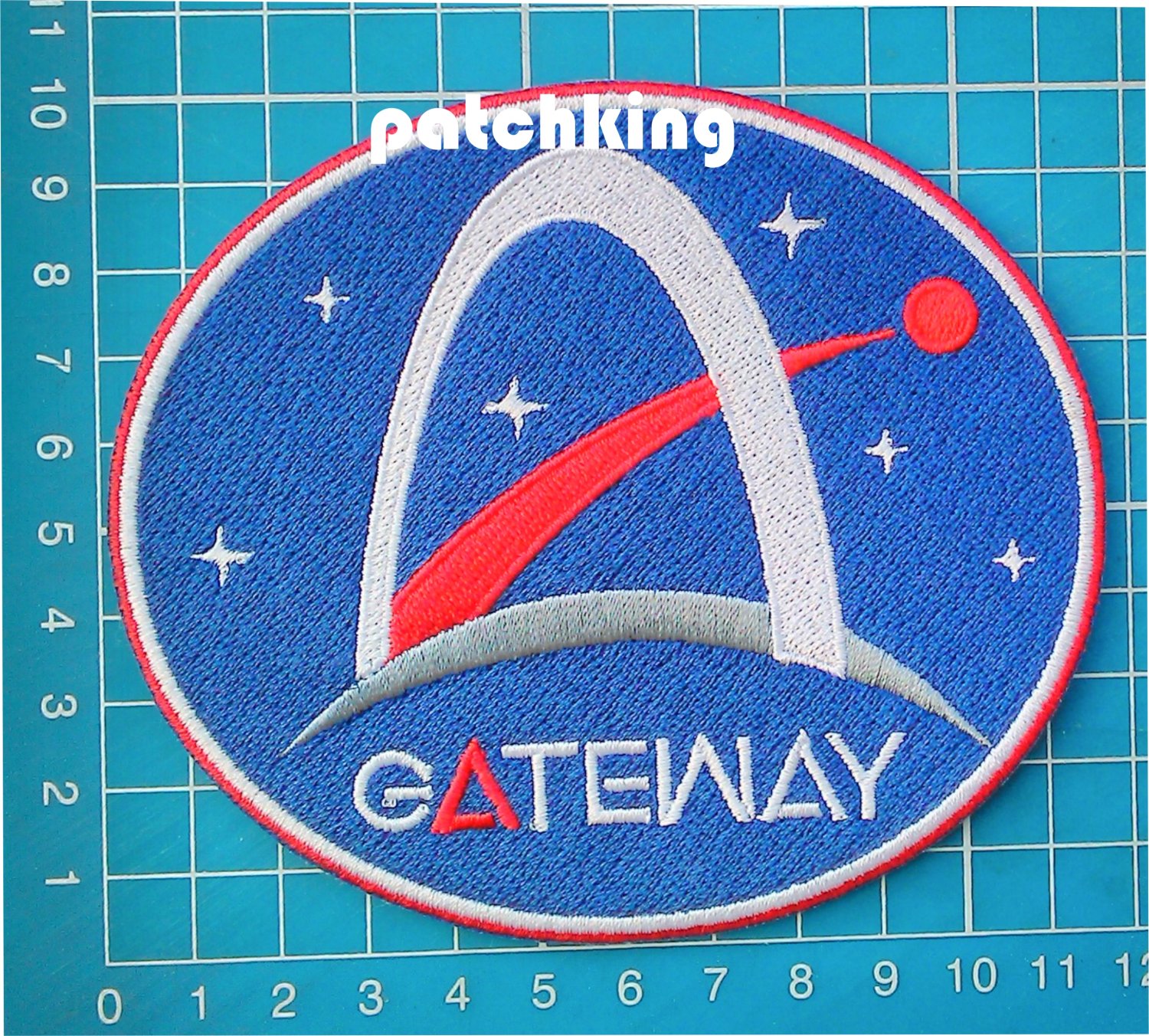Lunar Gateway NASA Artemis Program 4" Patch Jersey sew on embroidery