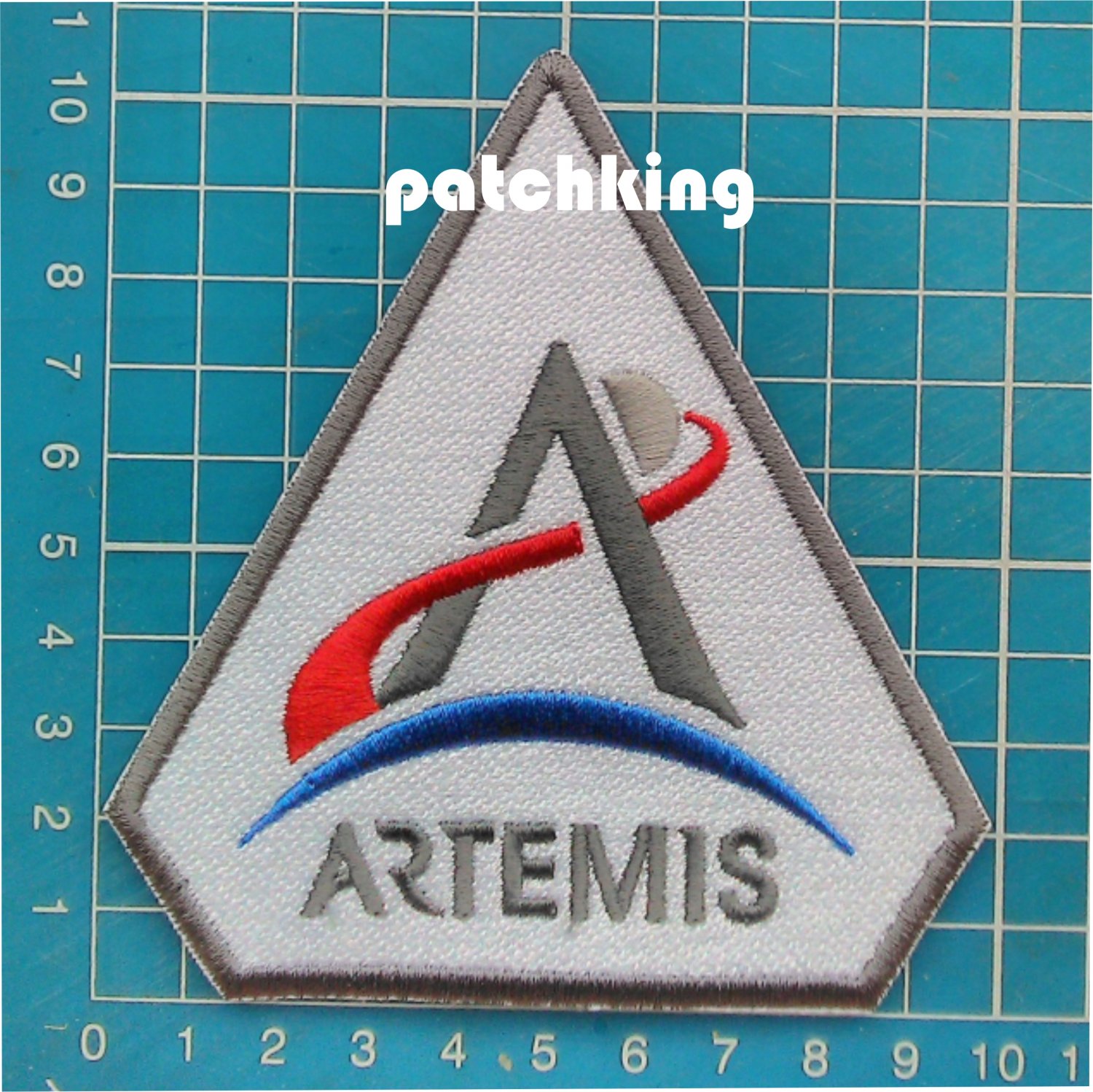 ARTEMIS PROGRAM  SPACE PROGRAM 4" PATCH NASA MOON ASTRONAUTS SEW ON