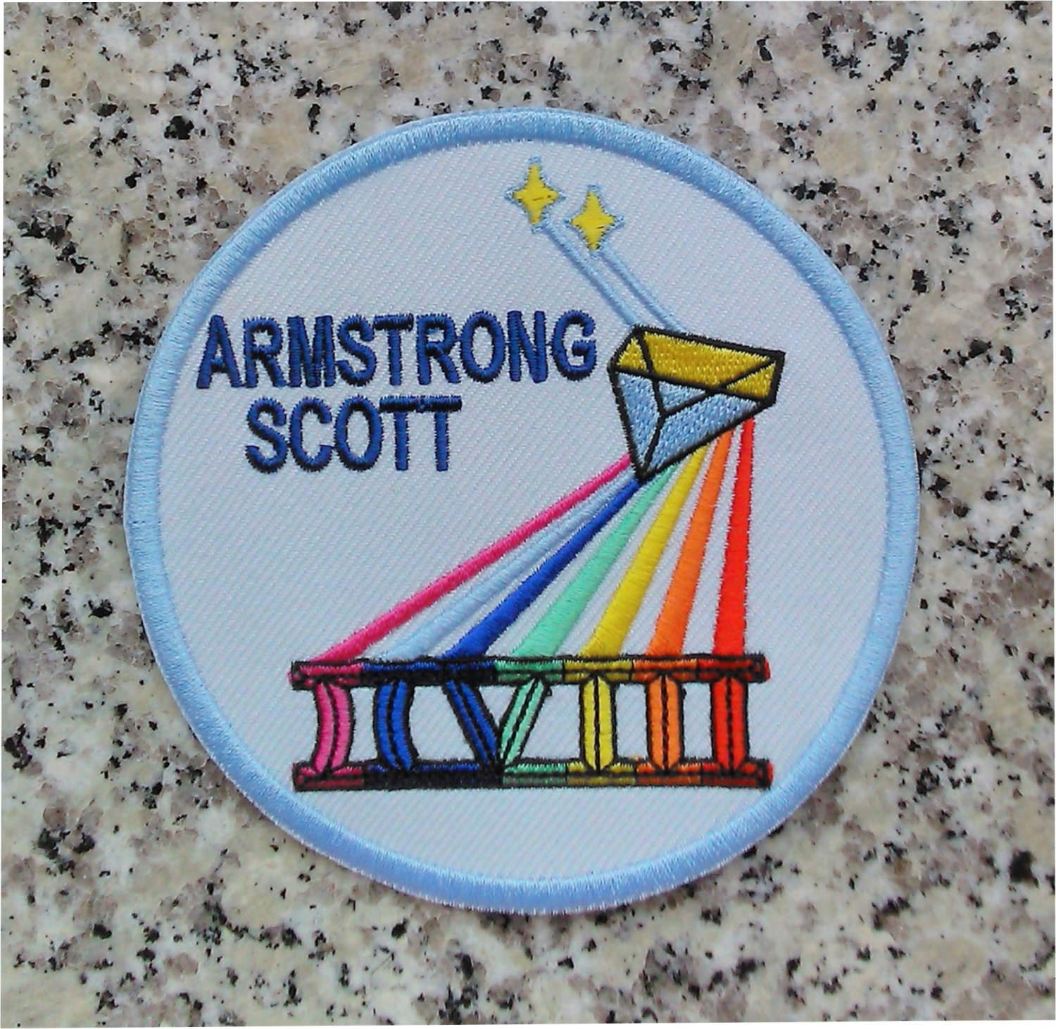 NASA Space Mission Gemini 8 Astronauts Armstrong Scott Patch on Embroidery