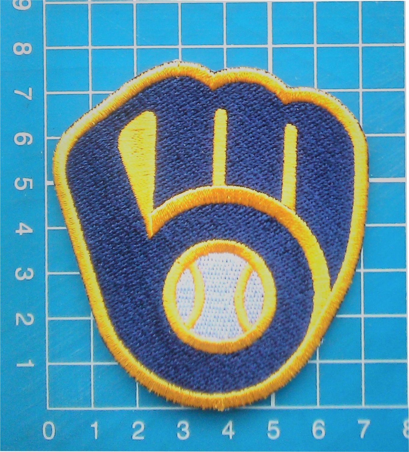 2020 MLB Baseball Milwaukee Brewers Baseball Cap logo patch sew on embroid