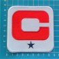 2019 New York Giants CAPTAIN C PATCH NFL FOOTBALL SUPERBOWL 1 STAR EMBROIDED