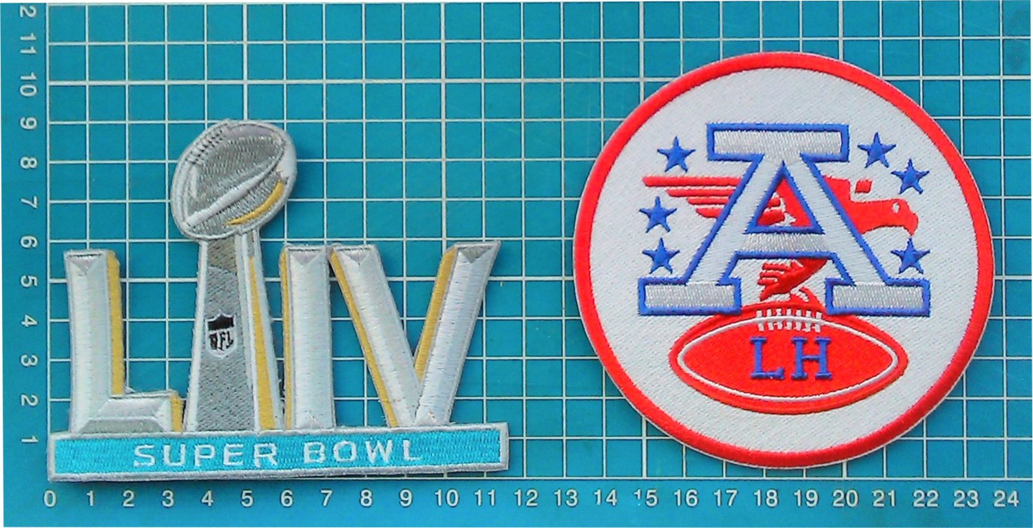 2020 Superbowl LIV 54 KANSAS CITY CHIEFS MAHOMES PATCH Championships uniform