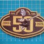 San Diego Padres 50th anniversary Baseball MLB Patch 4.5"Jersey Embroidered