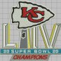 Kansas City Chiefs Champions 2020 Superbowl NFL Football Jersey Sew on embroid
