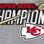 2020 Superbowl Champions Kansas City Chiefs NFL Football 4,5" Jersey Sew on embroid