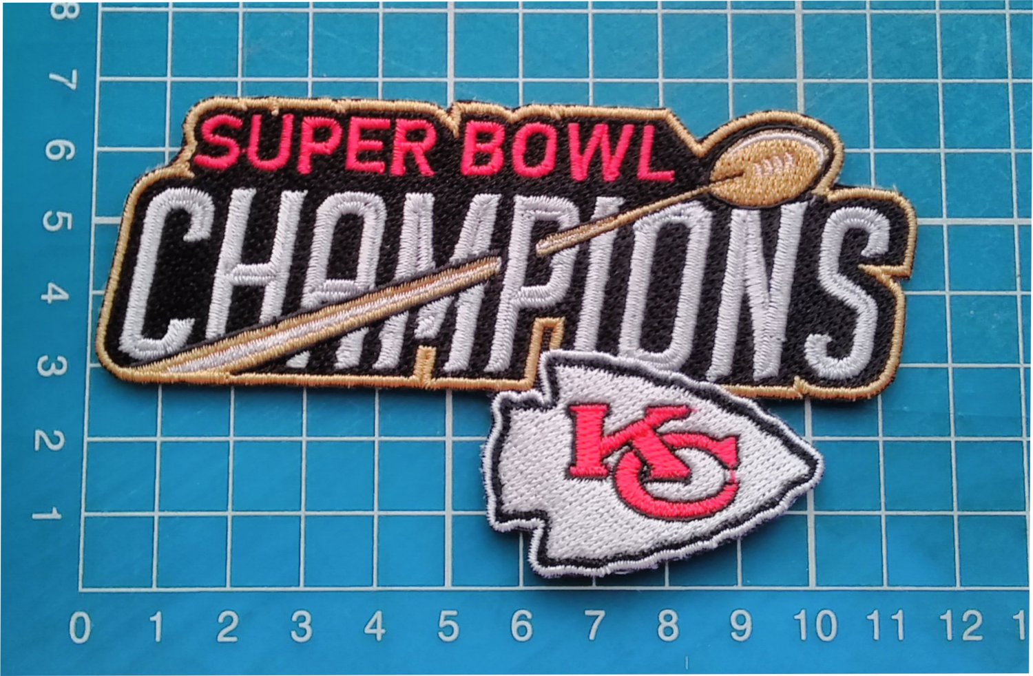 Kansas City Chiefs 2020 Superbowl Champions NFL Football Limited Edition Patch
