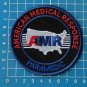 AMR American Medical Response Paramedic black sew on embroidery patch