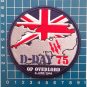 WW II D-Day 75th Anniversary OP Overlord Great Britain Jersey Patch Logo Sew On