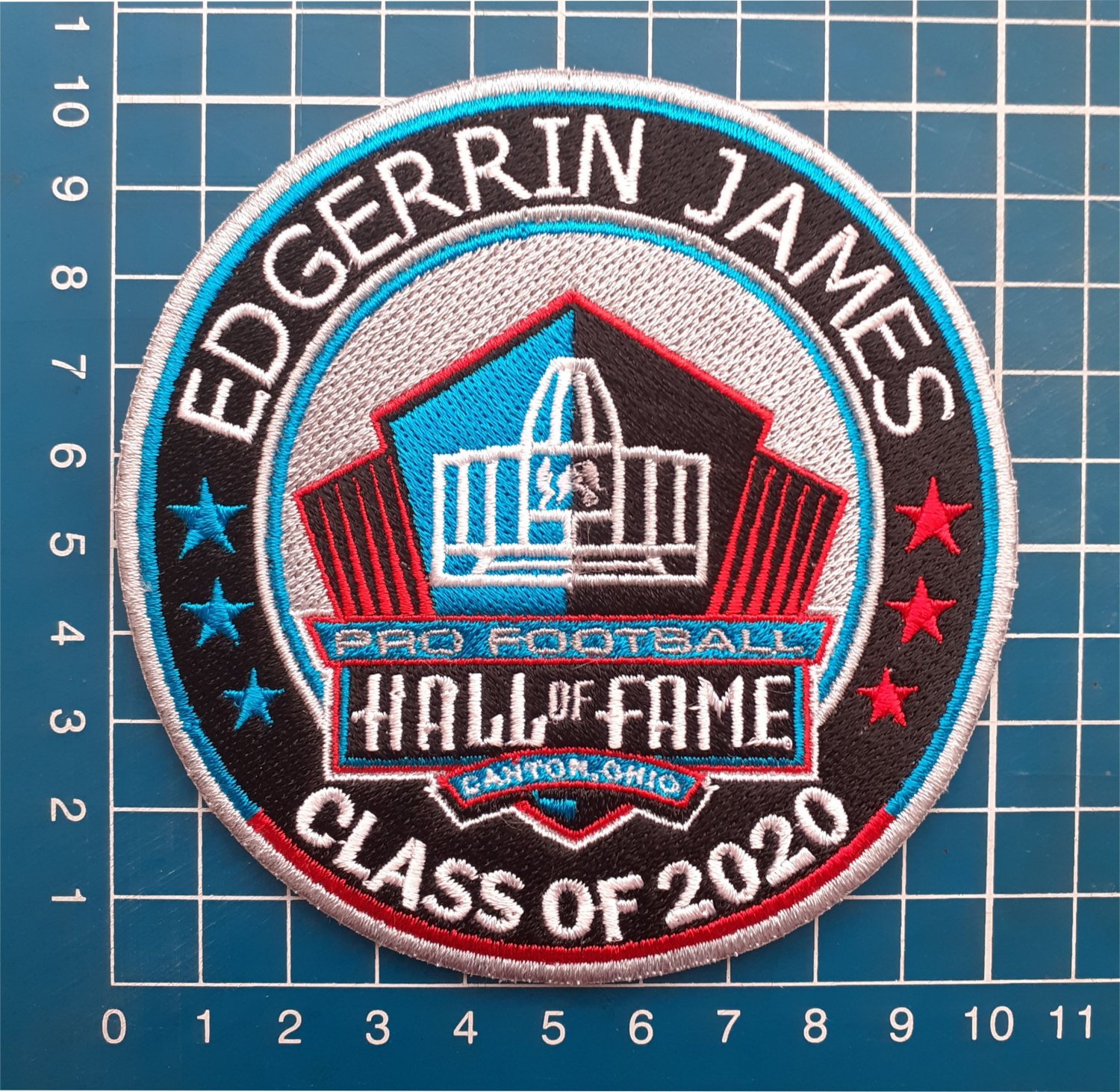 EDGERRIN JAMES INDIANAPOLIS COLTS HOF 2020 NFL FOOTBALL PATCH SEW ON EMBROIDERED