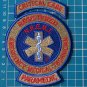 critical care paramedic N.R.E.M.T. rescue medical patch medic sew on embroidery