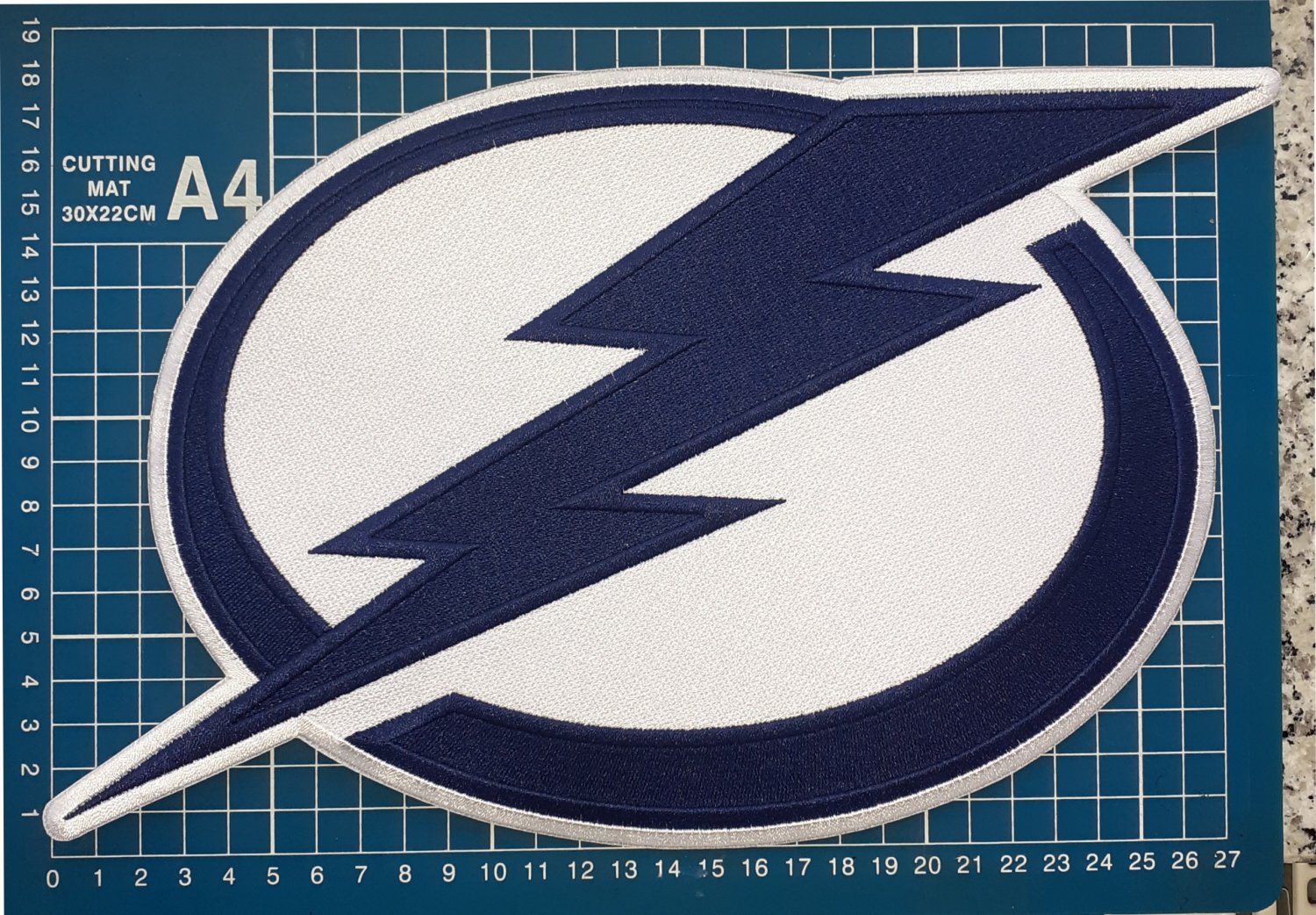 Tampa Bay Lightning NHL Hockey Primary Team Logo Jersey Emblem Patch sew on