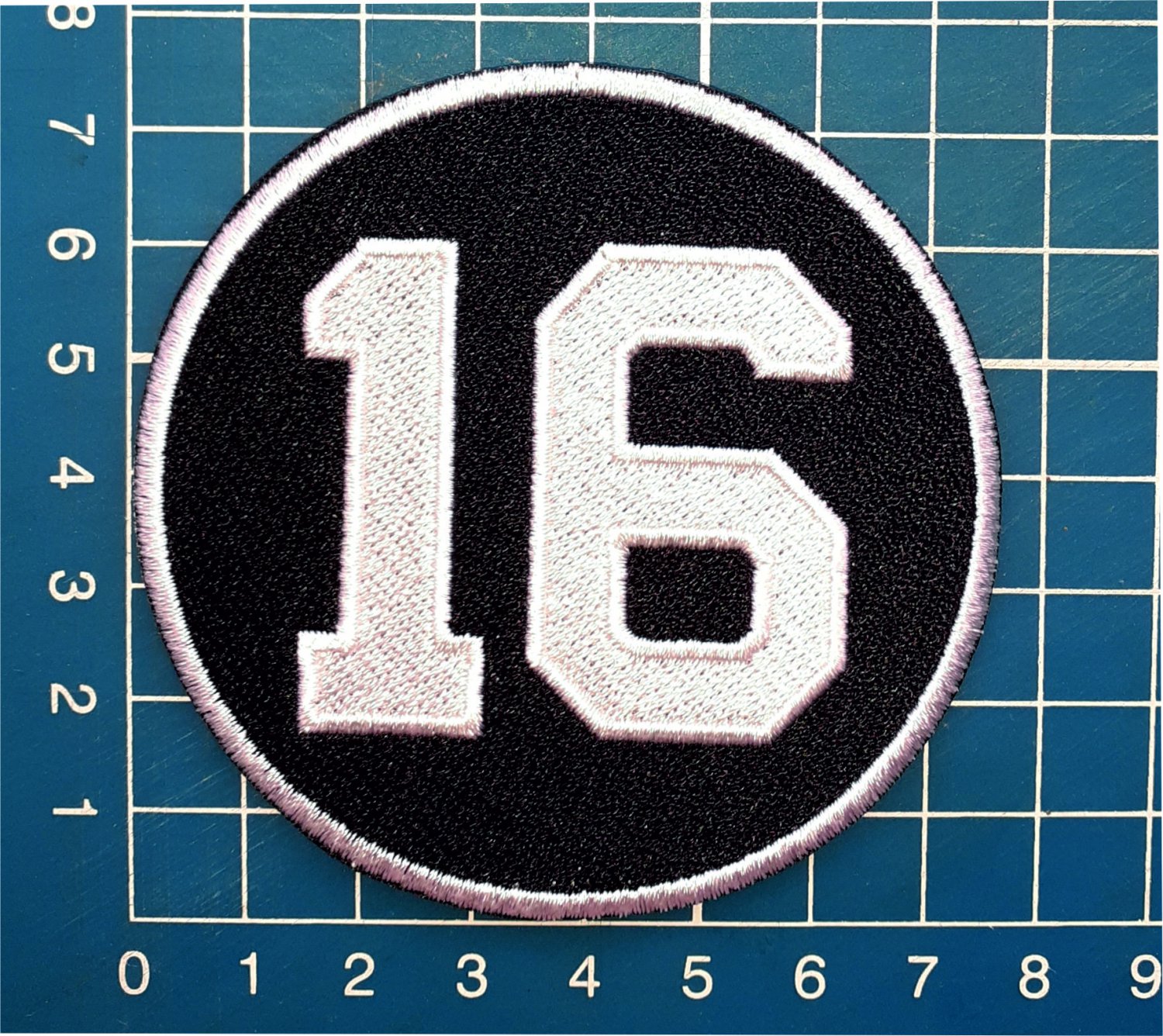 NHL Hockey Montreal Canadiens Henri Richard 16 Memorial Patch sew on embroid
