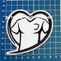 2020 UEFA European Euro Cup Qualifier Football Soccer Heart Patch sew on embroid