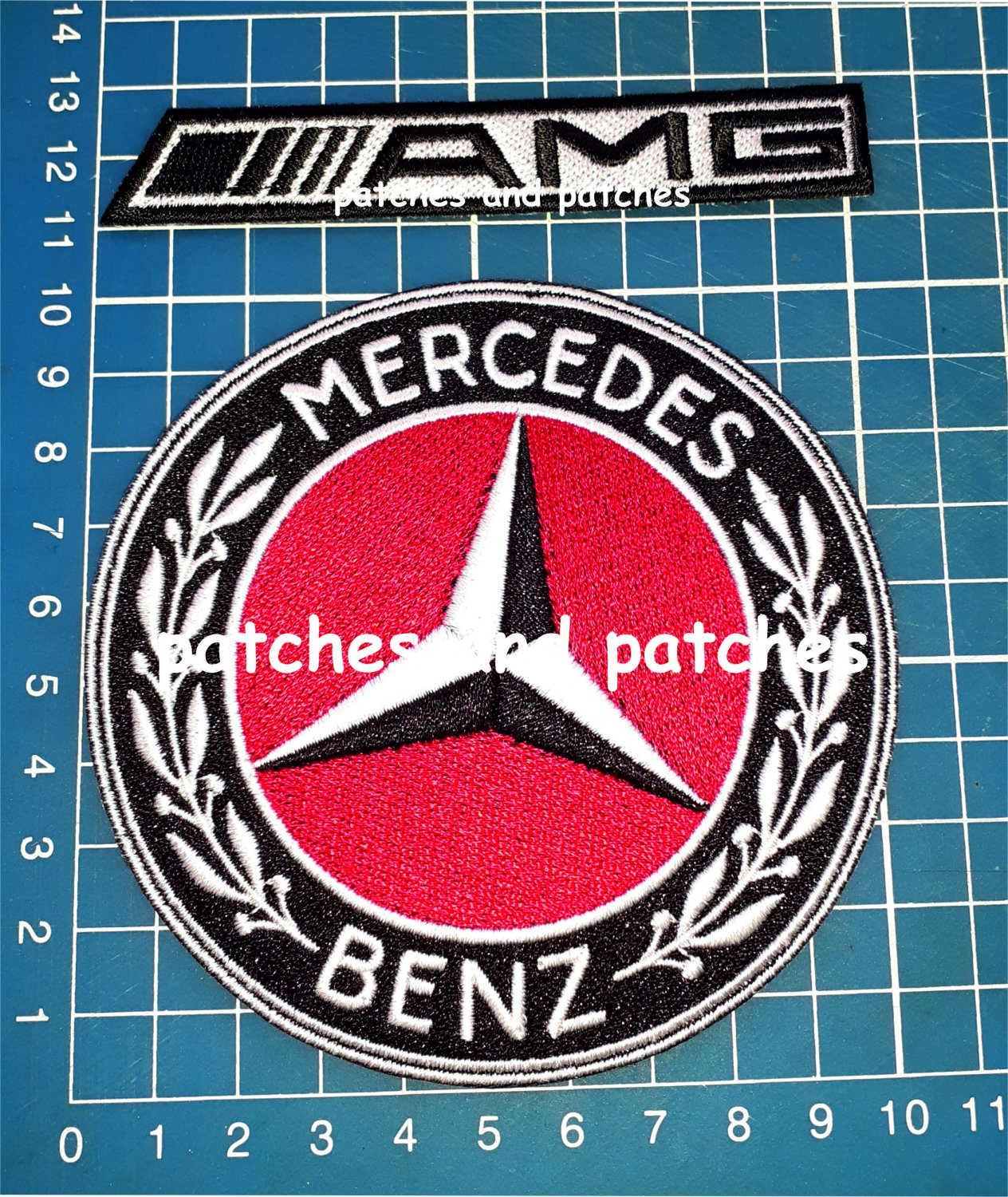AMG Mercedes Benz Patch German Car Auto Jersey Auto Tuning Racing sew on