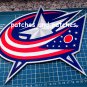 Columbus Blue Jackets NHL Hockey Primary Team Logo Jersey Emblem Patch sew on