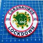 2020 Corona Lockdown Keep Distance Virus Patch sew on embroidery 19 Convid