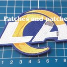 2020 LOS ANGELES RAMS LA RAMS FOOTBALL NFL SUPERBOWL LOGO PATCH SEW EMBROIDERED