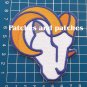 2020 LA RAMS FOOTBALL NFL SUPERBOWL LOS ANGELES RAMS LOGO PATCH SEW EMBROIDERED