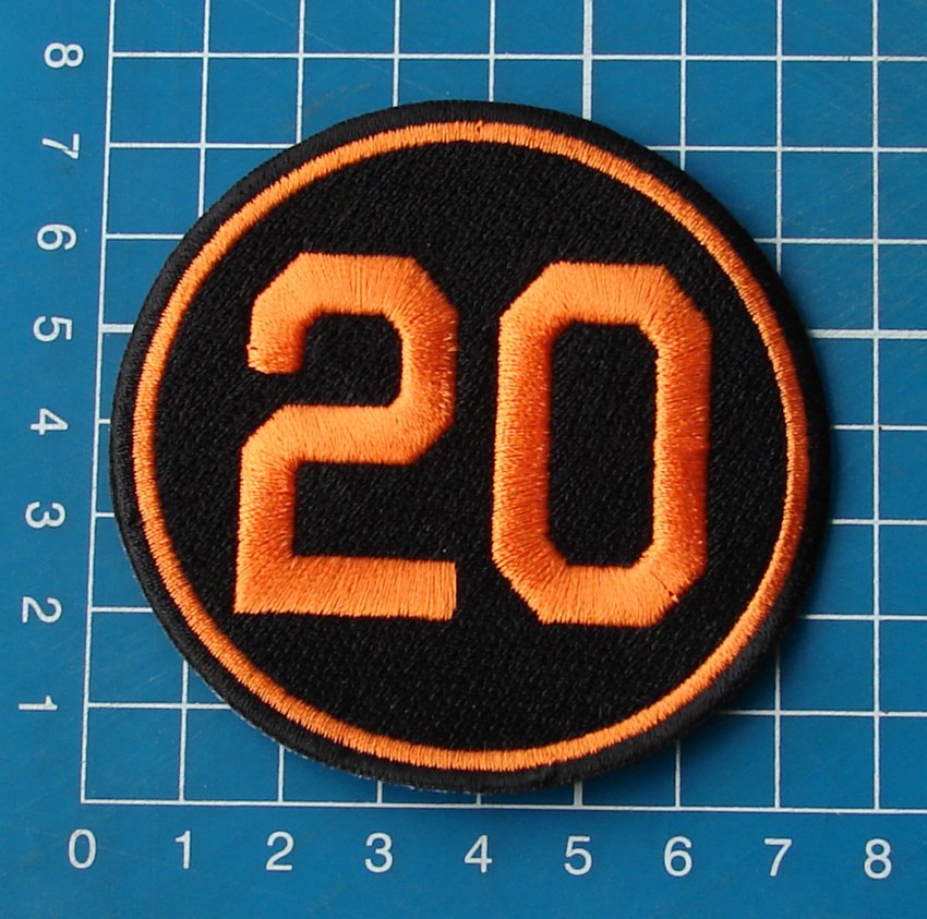 Frank Robinson #20  Baltimore Orioles Memorial MLB Baseball Jersey sew on Patch