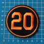 Frank Robinson #20  Baltimore Orioles Memorial MLB Baseball Jersey sew on Patch
