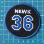 Don Newcombe Los Angeles LA Dodgers NEWK 36 Patch Baseball MLB Jersey embroid