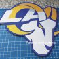 2020 LA RAMS FOOTBALL NFL SUPERBOWL LOS ANGELES RAMS LOGO PATCH SEW EMBROIDERED