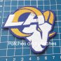2020 LA RAMS FOOTBALL NFL SUPERBOWL LOS ANGELES RAMS LOGO PATCH SEW EMBROIDERED