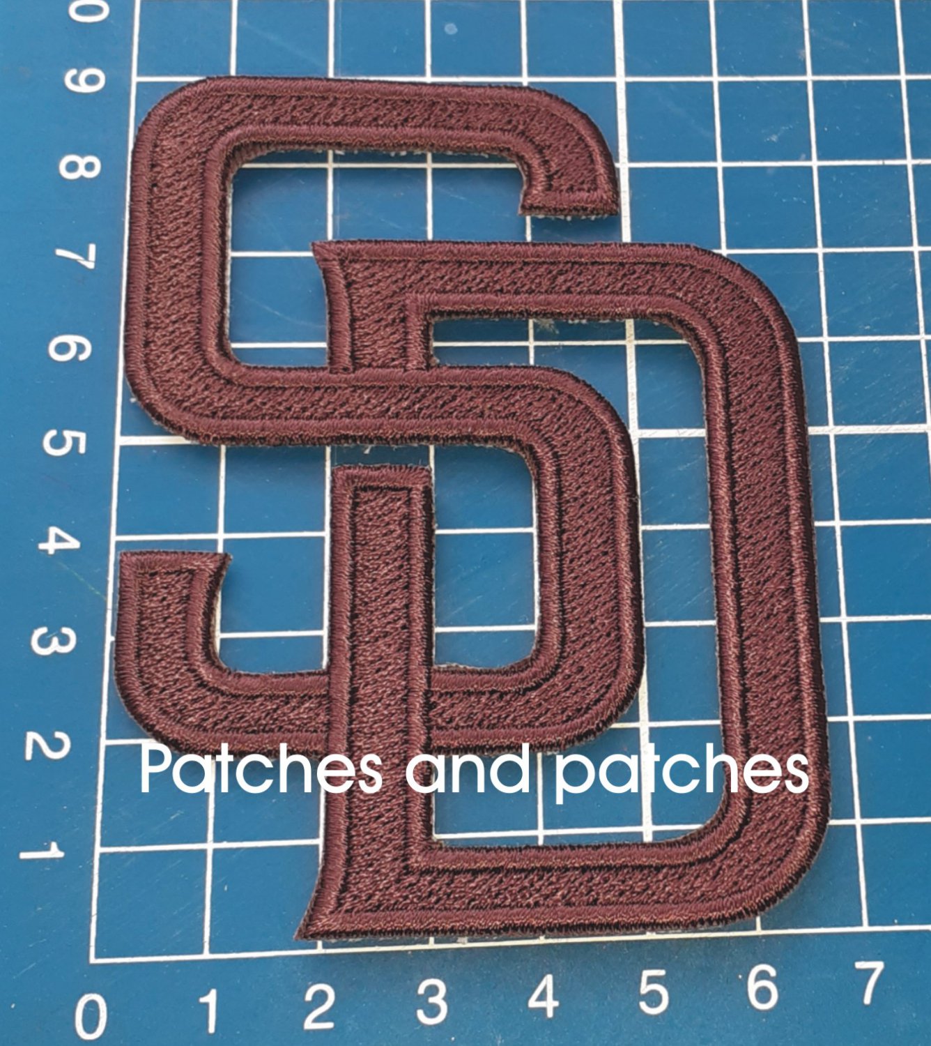 2020 San Diego Padres SD MLB Baseball Brown or Yellow Sew On Jersey Patch