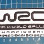 WRC Fia World Rally Championship Logo Patch sew on embroidery Jersey embroidered