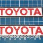 Toyota Logo Motor Company Automaker Car Racing Trucks Sew on Embroid 2pc Patches