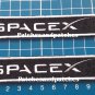 NASA SpaceX logo Crew Dragon DM-2 Space Mission sew on embroidery 2pcs Patch