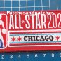2020 NBA All Star Game logo Chicago Red Basketball 4" Patch Jersey sew on