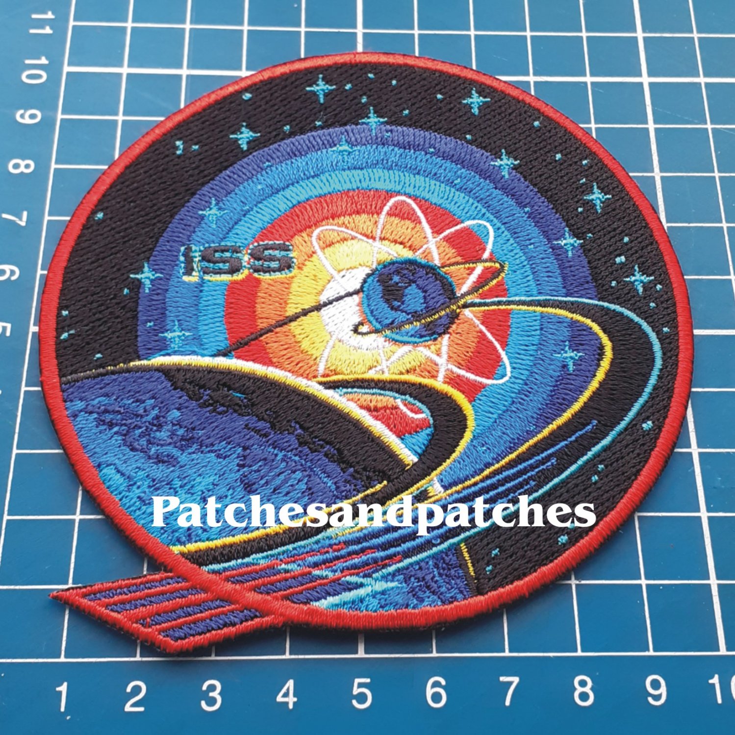 SpaceX ISS Expedition 63 NASA Soyuz MS-15 Logo Dragon Crew Demo-2 sew on Patch