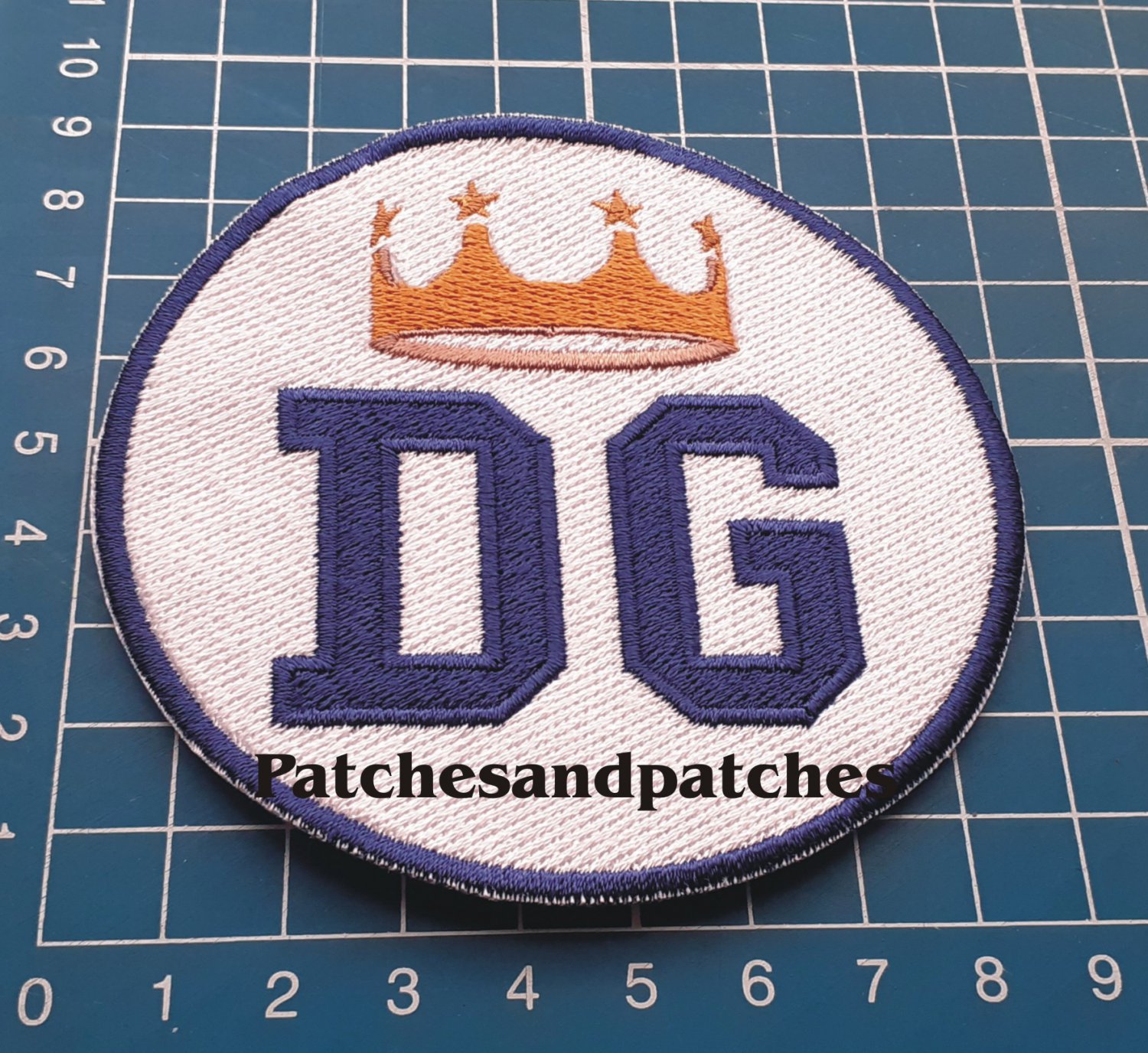 MLB Baseball 2020 Kansas City Royals Memorial Log DG David Glass Patch sew on