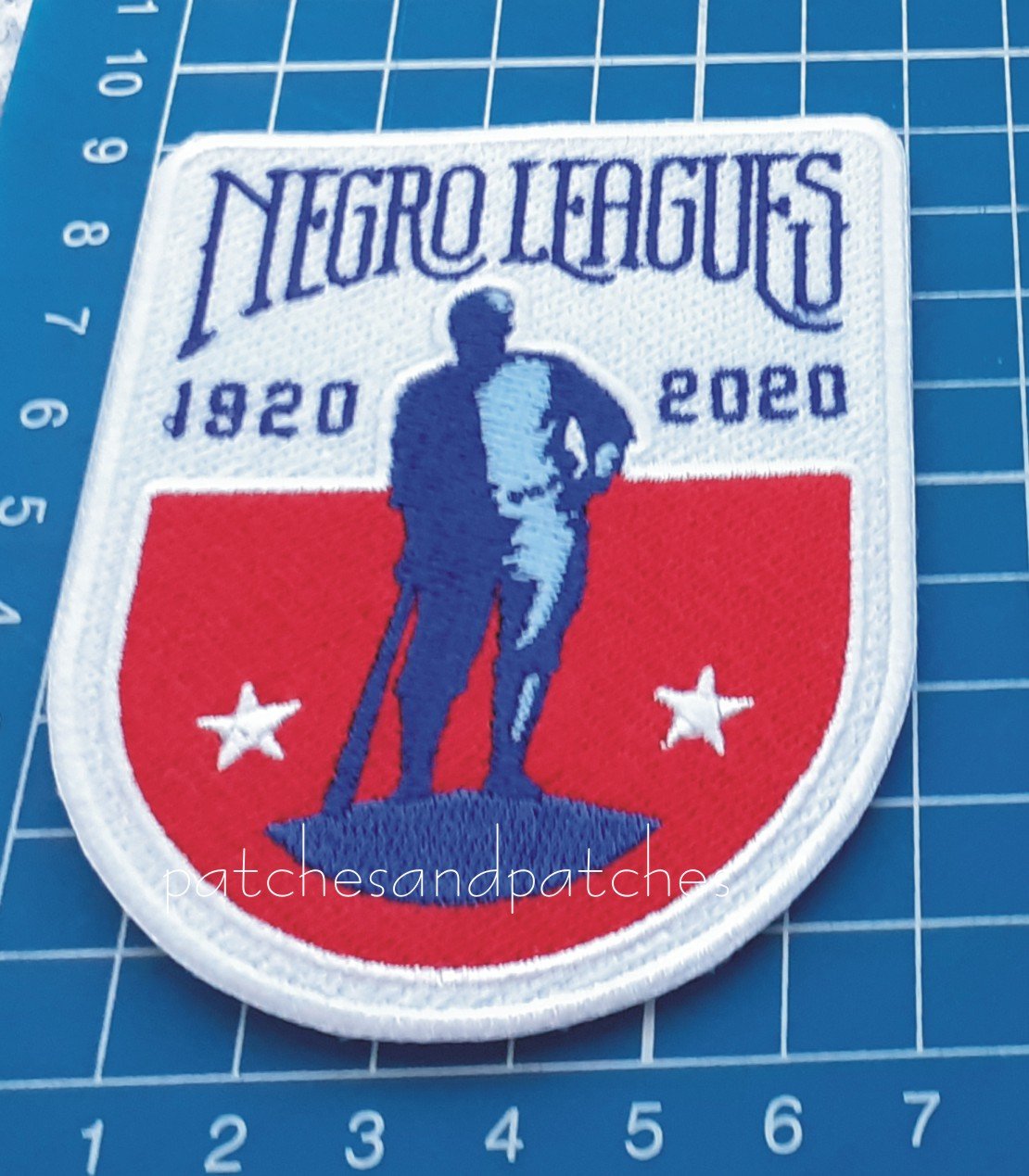 2020 NLBM MLB Baseball Salute to Negros Leagues 100th Anniversary Centennial Logo