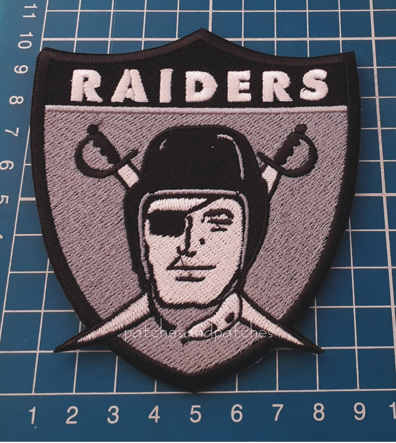 OAKLAND RAIDERS Team Logo Patch NFL Football USA Sports Jersey sew on embroidery