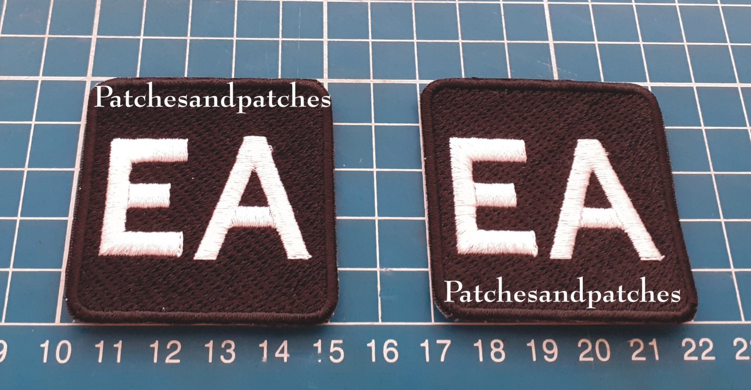 MLB Baseball Umpire EA Emmet Ashford Memorial Logo Patch USA Sports Jersey 2 pcs