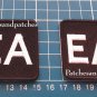 MLB Baseball Umpire EA Emmet Ashford Memorial Logo Patch USA Sports Jersey 2 pcs