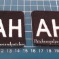 MLB Baseball Umpires AH Angel Hernandez Memorial 1991-1999 Logo Patch USA Sports