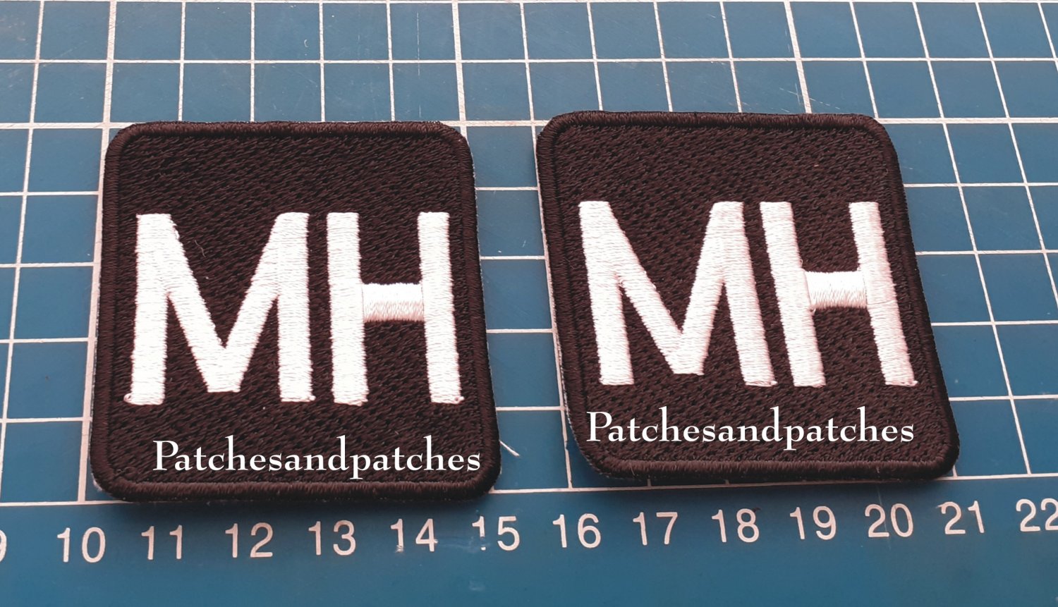 MLB Baseball Umpires MH Marvin Hudson Memorial Logo Patch USA Sports NL1998-1999