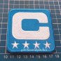 2020 Seasons Los Angeles Chargers Captain C Patch NFL Football USA Sports sew on