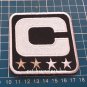 2020 Seasons Philadelphia Eagles Captain C Patch NFL Football USA Sports sew on
