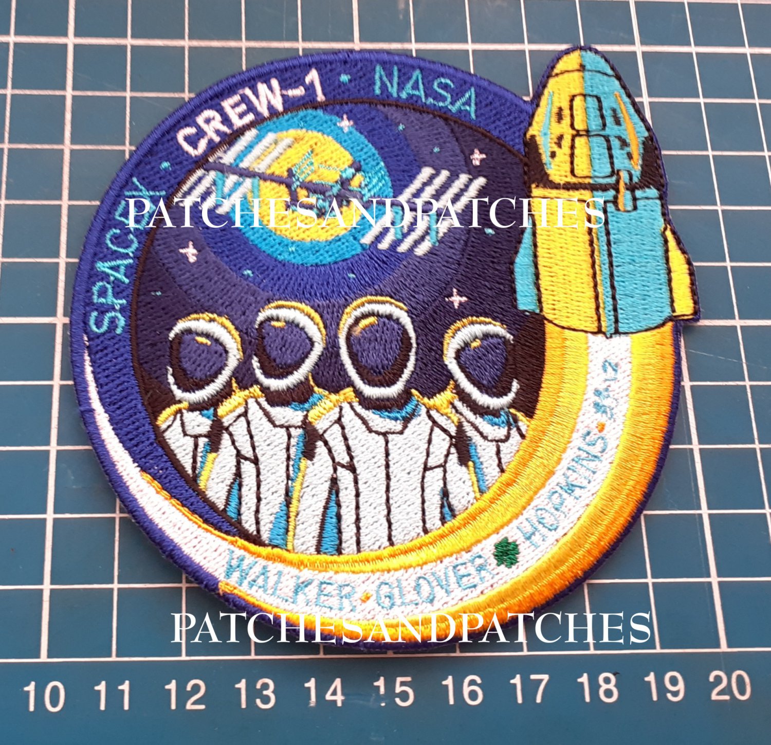 SpaceX Crew-1 For All NASA Human Space Flights Walker Glover Hopkins Noguchi