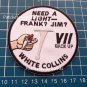 NASA Gemini XII Gemini 7 Back Up Crew Mission White Collins Logo Patch