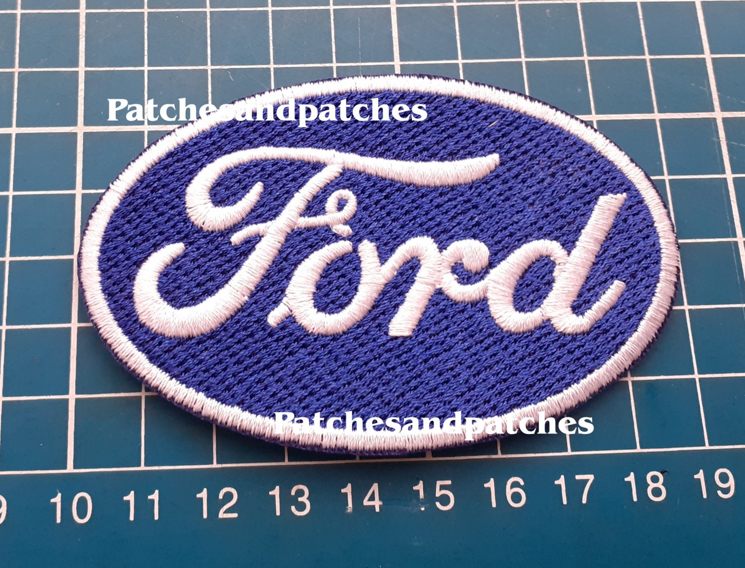 Ford Logo Patch Car Auto Maker Muscle Car 4x4 Car Racing Emblem Jersey sew on