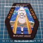NASA SpaceX Crew In flight Abort logo Patch Emblem Jersey Space Travel Astronauts Missions