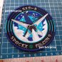 SXM-8 SpaceX Falcon 9 Crew Dragon NASA Logo Patch Astronauts Space Travel Emblem