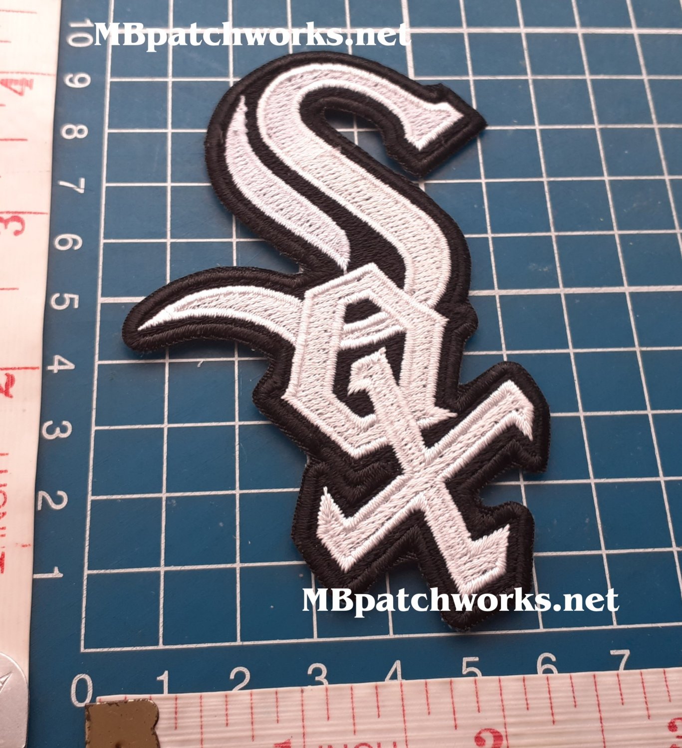 Chicago White Sox Logo Patch MLB Baseball USA Sports Emblem Jersey sew on embroidery patches
